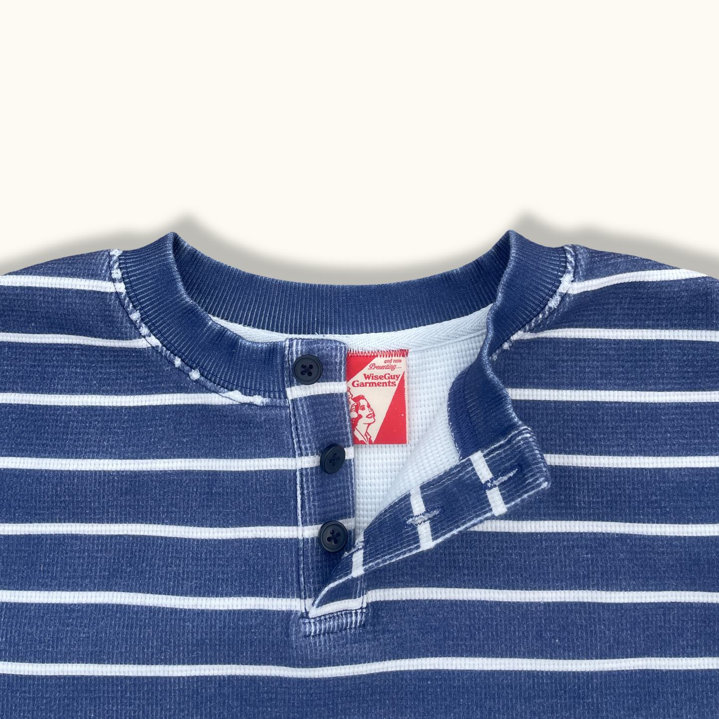 The Dockside Henley Long sleeve