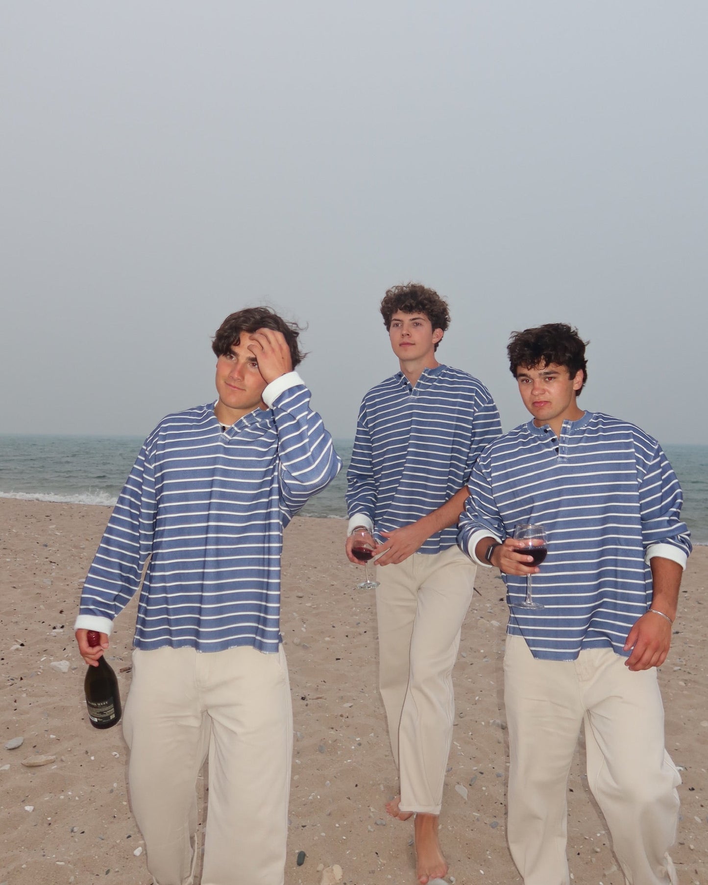 The Dockside Henley Long sleeve